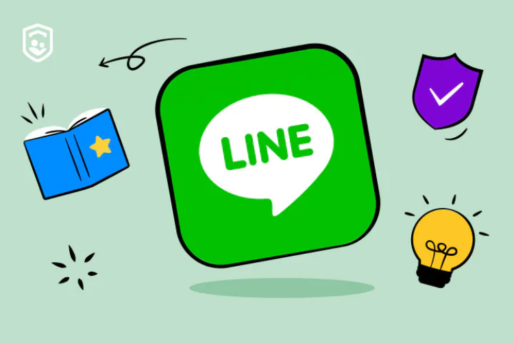 Line nearby people